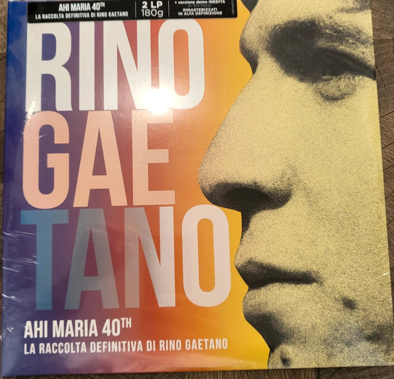 Doppio lp rino gaetano 180 grammi