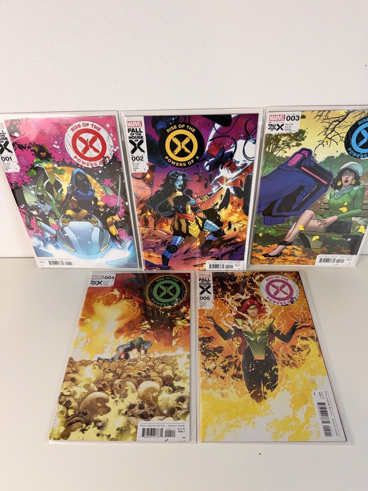 Rise of Powers Of X #1-5 Marvel 2024 serie completa set completo funzionante