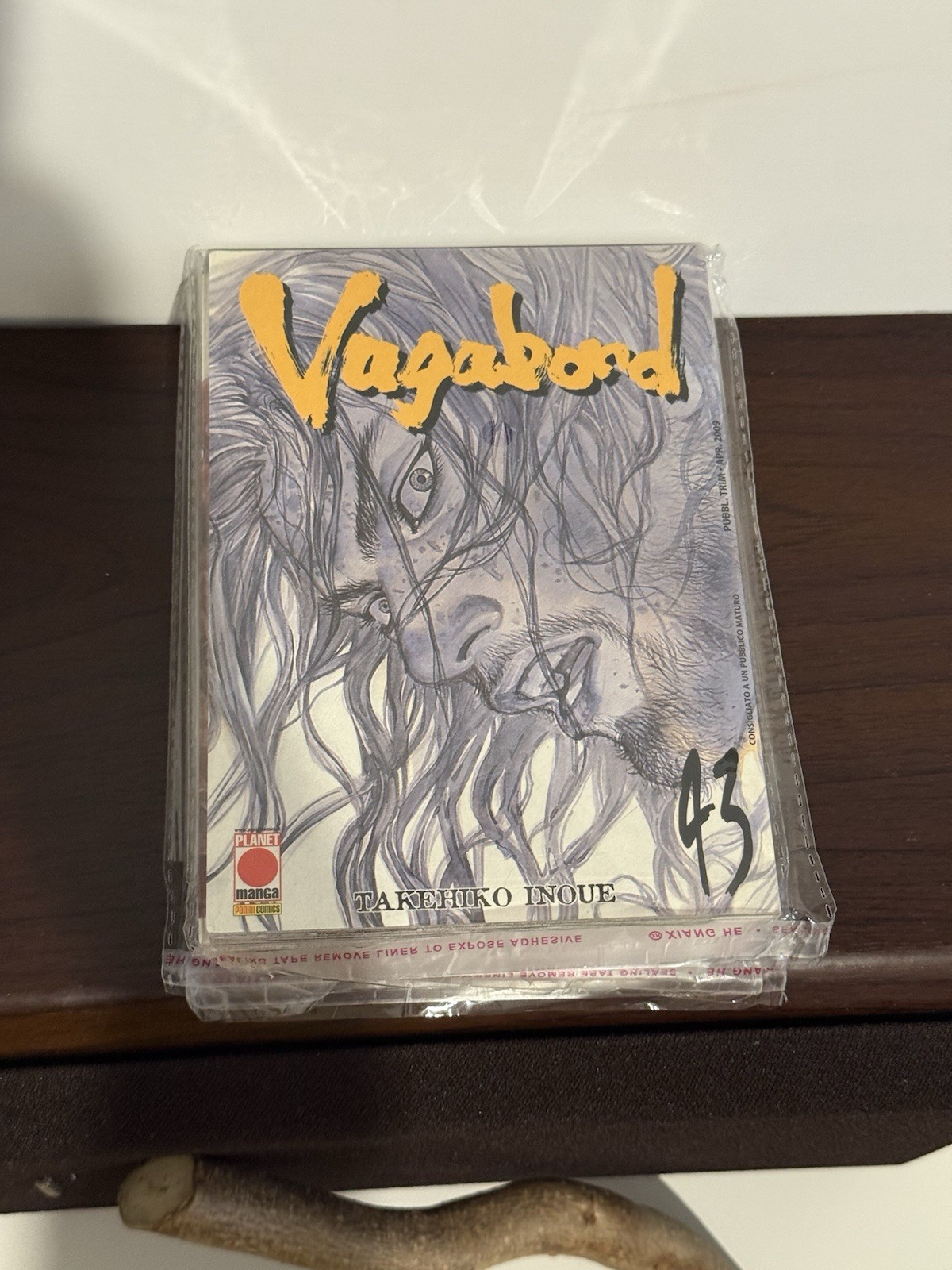 Planet Manga Vagabond n.43 Takehiko Inoue Manga Numero singolo ITA 2003 Firmato
