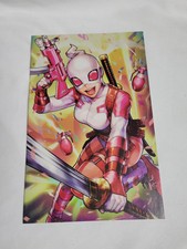 Deadpool #5 Variant Gwenpool Sujin Jo 'Battle Lines' Marvel Comics 2018