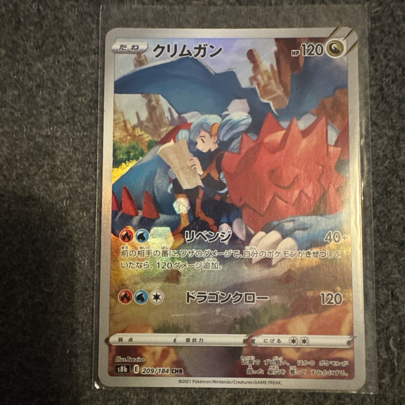 Pokemon Card Japanese Ace Trainer's Druddigon CHR 209/184 S8b