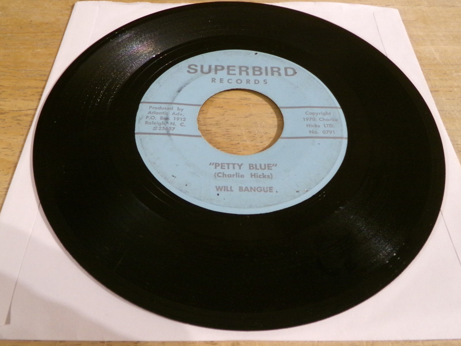 Will Bangue 45 - Petty Blue - Superbird 0792
