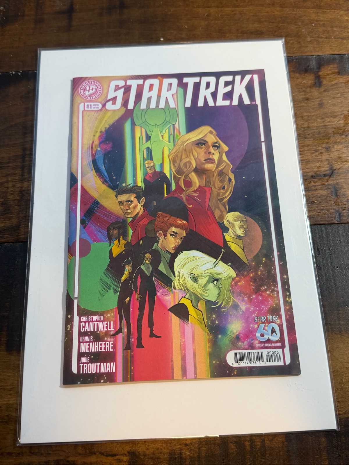 Star Trek (2026) Menheere Copertina IDW Editoria Fumetto