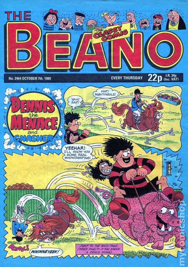 Beano #2464 FN 1985 Stock Image