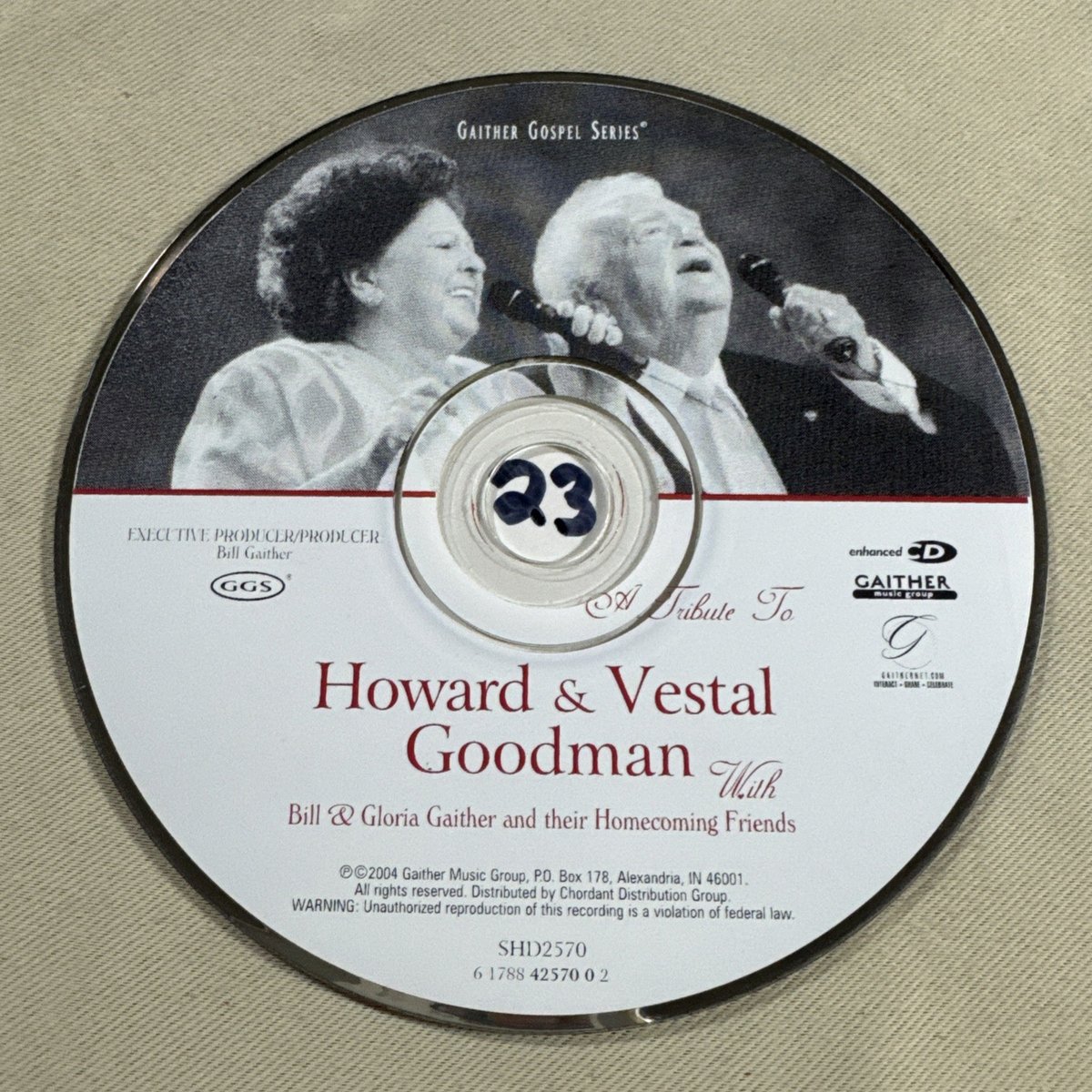 Howard & Vestal Goodman with Bill & Gloria Gaither and their homecoming Friends