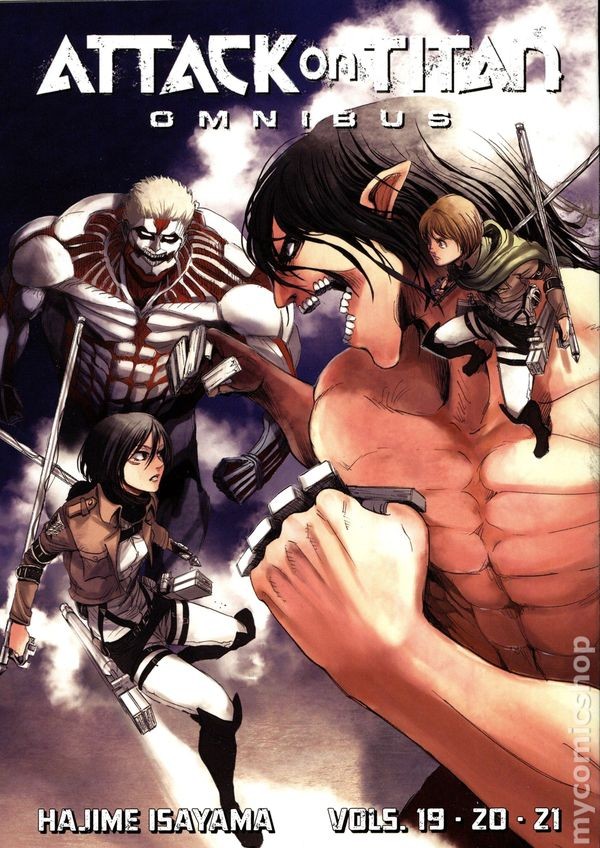 Attack On Titan Omnibus TPB #7-1ST VF 2022 Immagine Stock