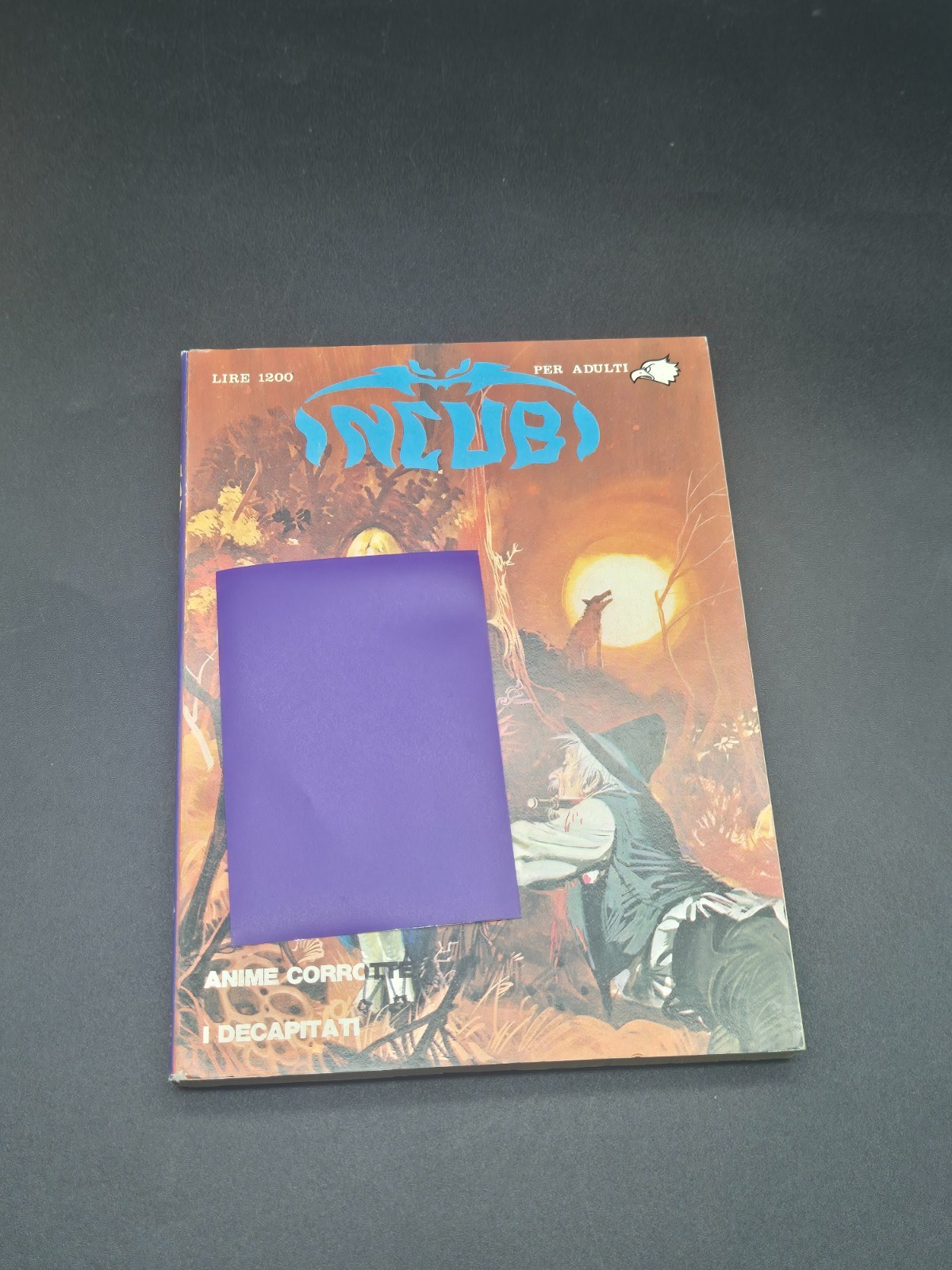 FUMETTO  EDIPERIODICI    INCUBI  N 4   OTTIMO 