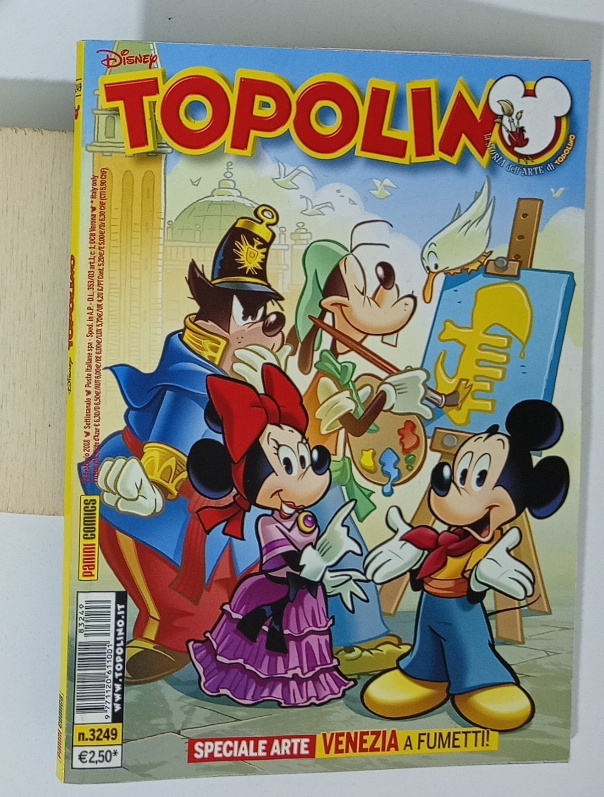 I148392 TOPOLINO Libretto n. 3249 - Panini 2018