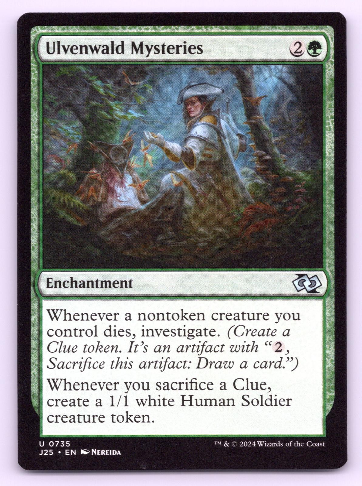 Ulvenwald Mysteries 735 Uncommon Foundations Jumpstart Magic: The Gathering quasi nuovo