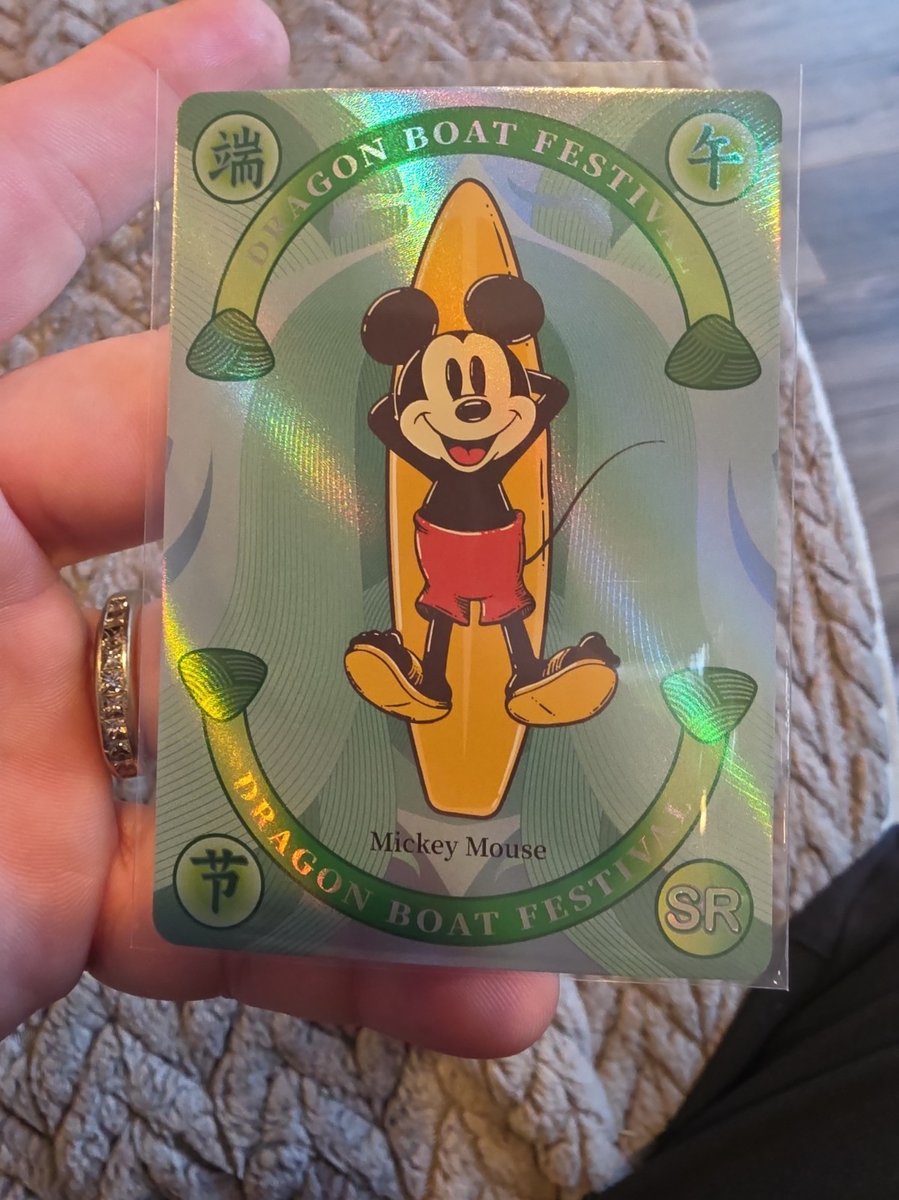 Kakawow Disney Festivals Dragon Boat Festival Foil SR #I-66 Mickey Mouse 