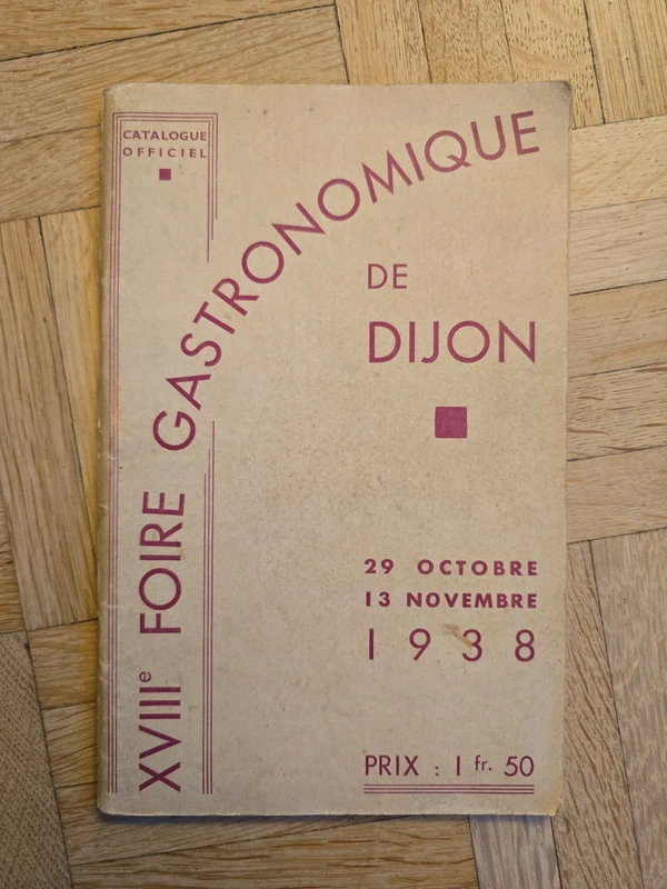 Foire gastronomique de Dijon -  1938
