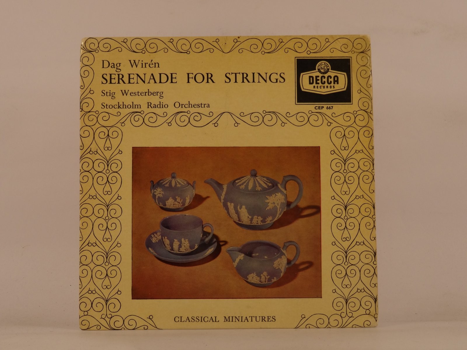 STIG WESTERBERG SERENADE FOR STRINGS OP 11 (94) 1 Track 7" Single including Pict