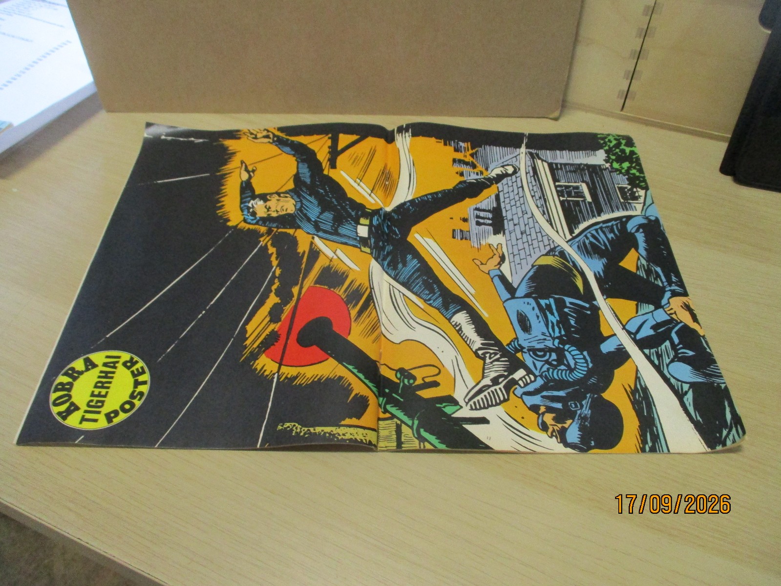 Poster squalo tigre Kobra 21/1977