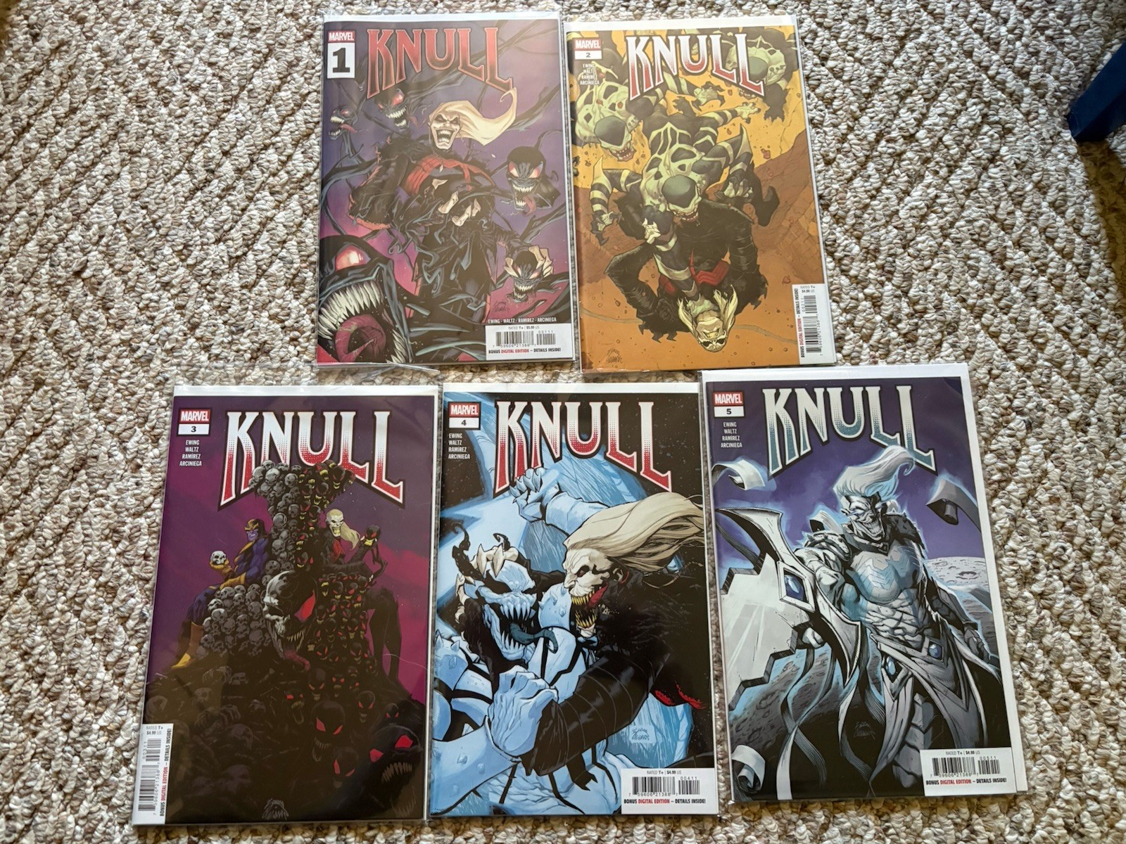 Knull #1-5, serie completa