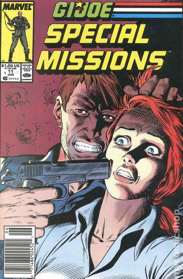 GI Joe Missioni Speciali #11 VF- 7.5 1988 Immagine Stock