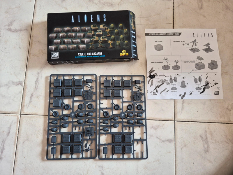 Aliens Assets and Hazards