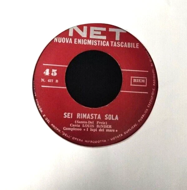 Catullo / Louis Binder - Stai Lontana Da Me / Sei Rimasta Sola 7"