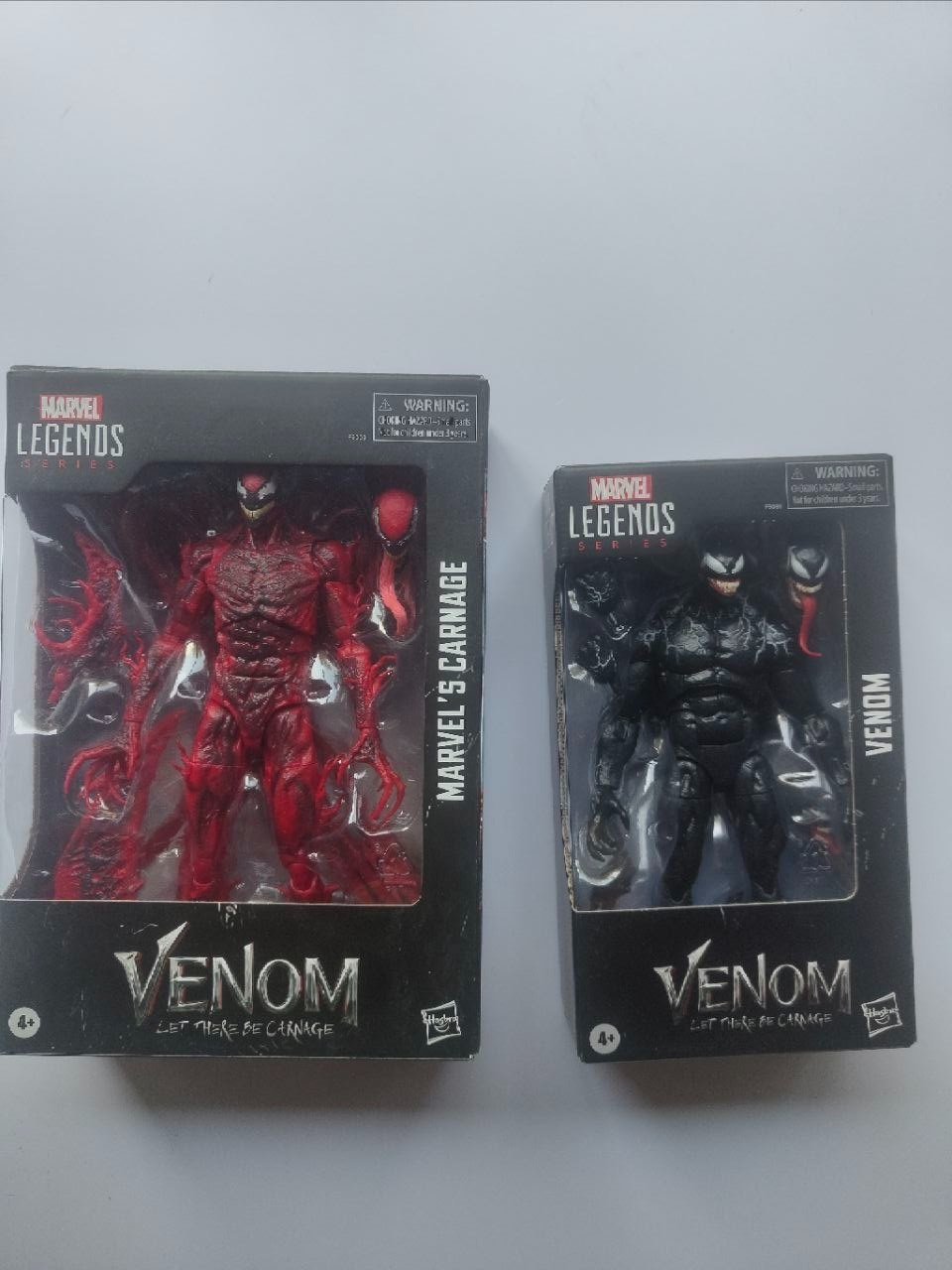 Marvel: Legends Series - Venom Let There Be Carnage - Venom e Marvel’s Carnage