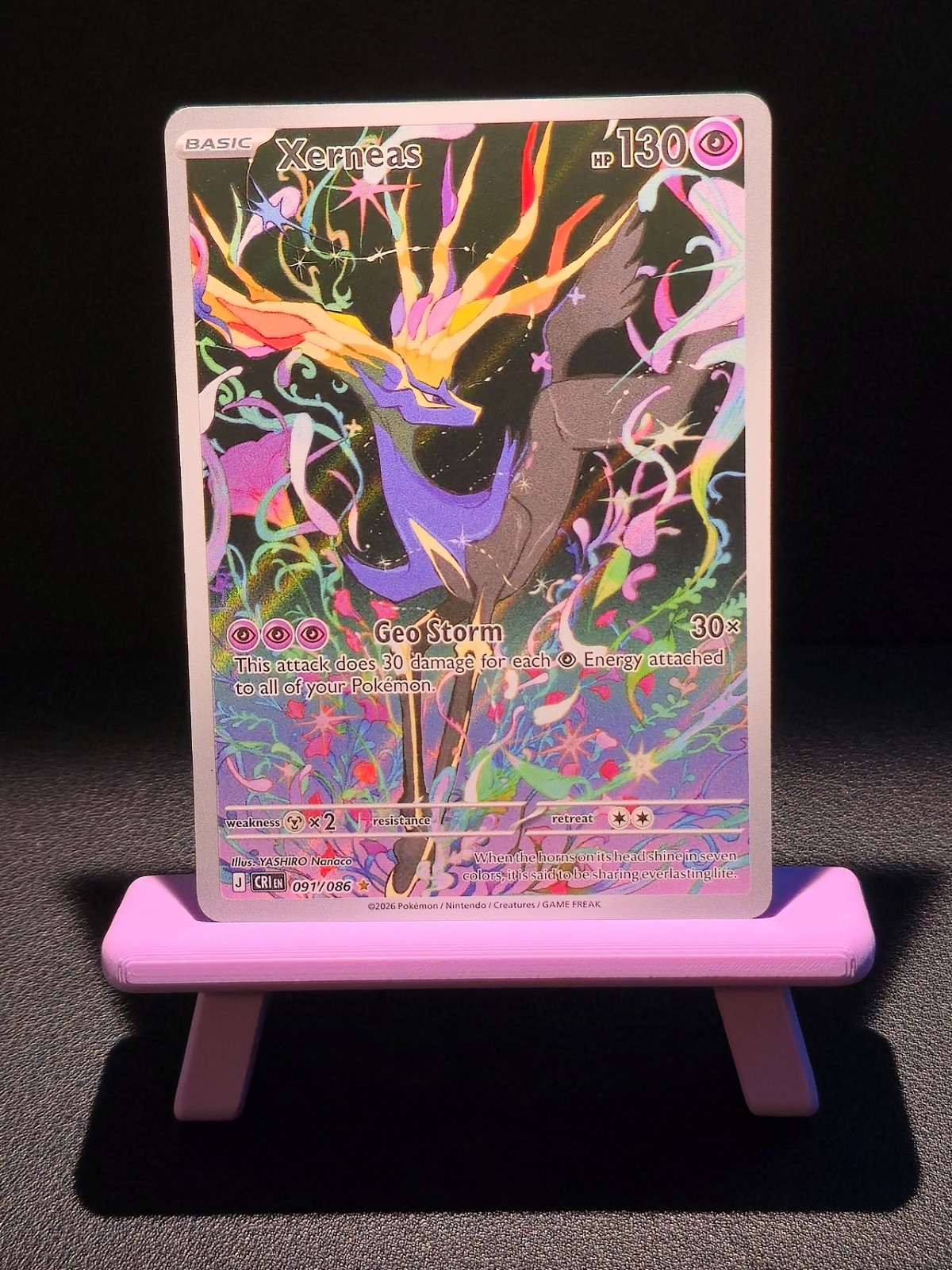 Xerneas [CRI - 091/086] Pokémon TCG 