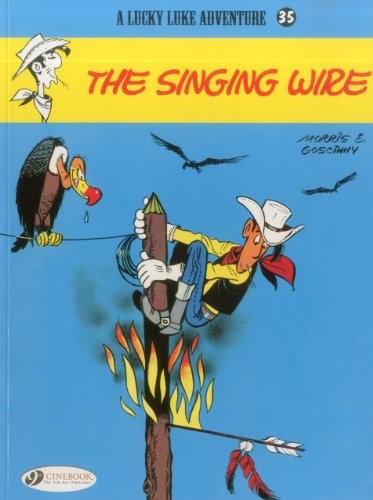 Lucky Luke vol. 35: Il filo che canta (L... di René Goscinny brossura / softback