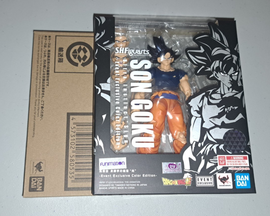 SH Figuarts Goku Ultra Instinct Sign Event Exclusive Color Edition SDCC 2020