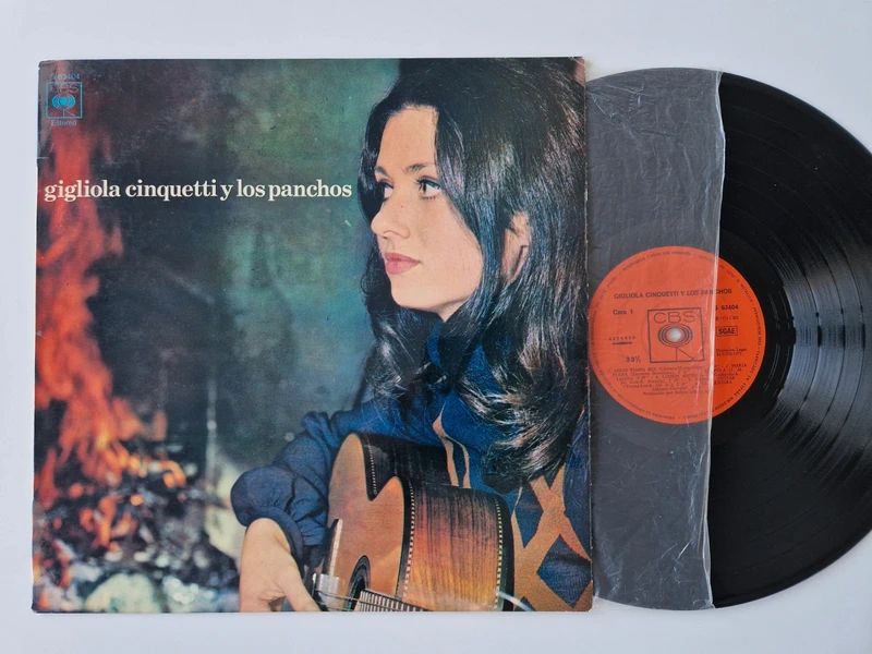 Gigliola Cinquetti Y Los Panchos LP disco 33 giri Spagnolo