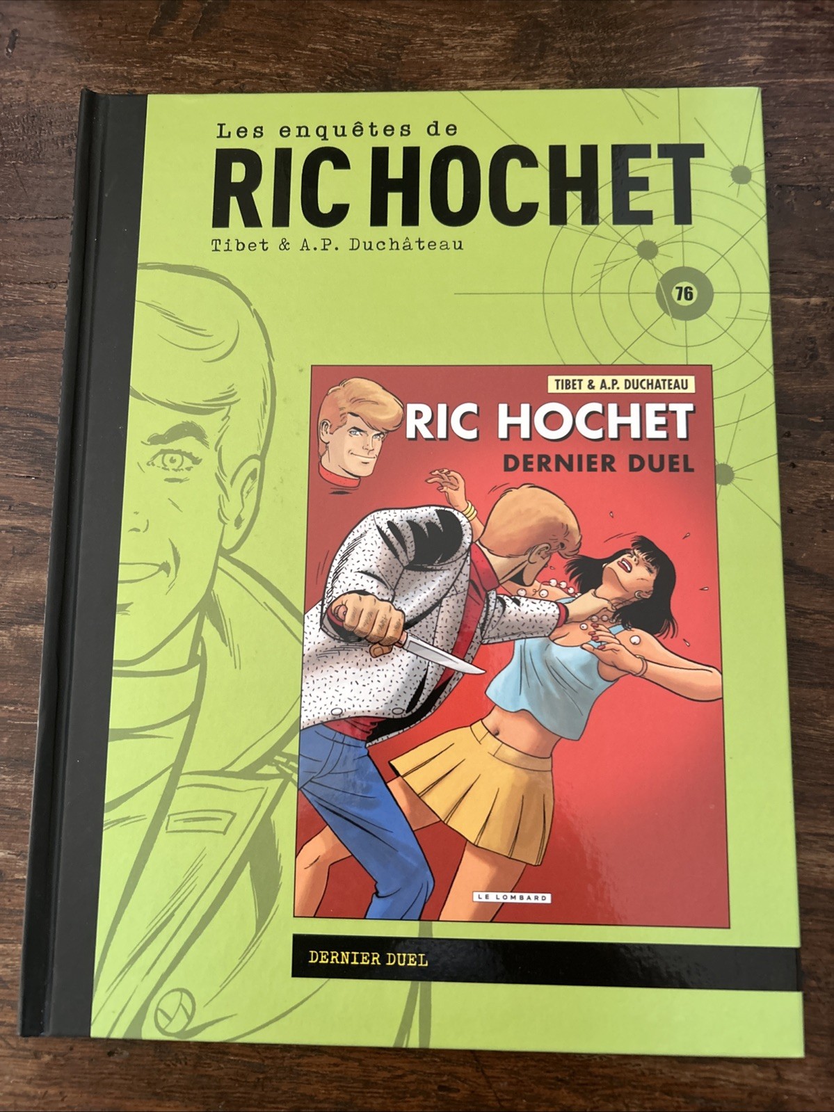 BD Ric Hochet Tome 76 - Dernier Duel - Collection Hachette / CMI