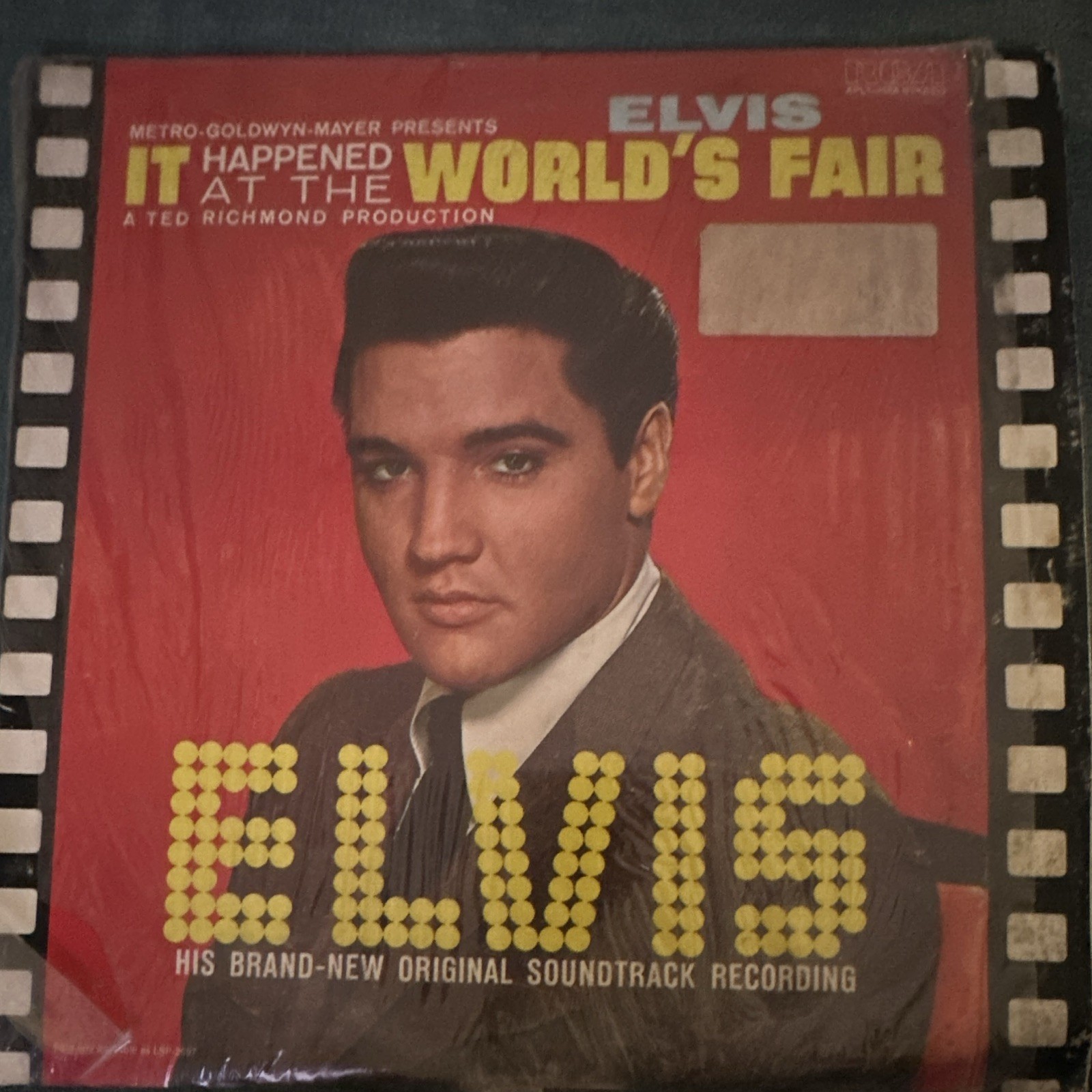 Elvis Presley It Happened at the World's Fair LP Vinyl 12" Stereo RCA Victor AP…