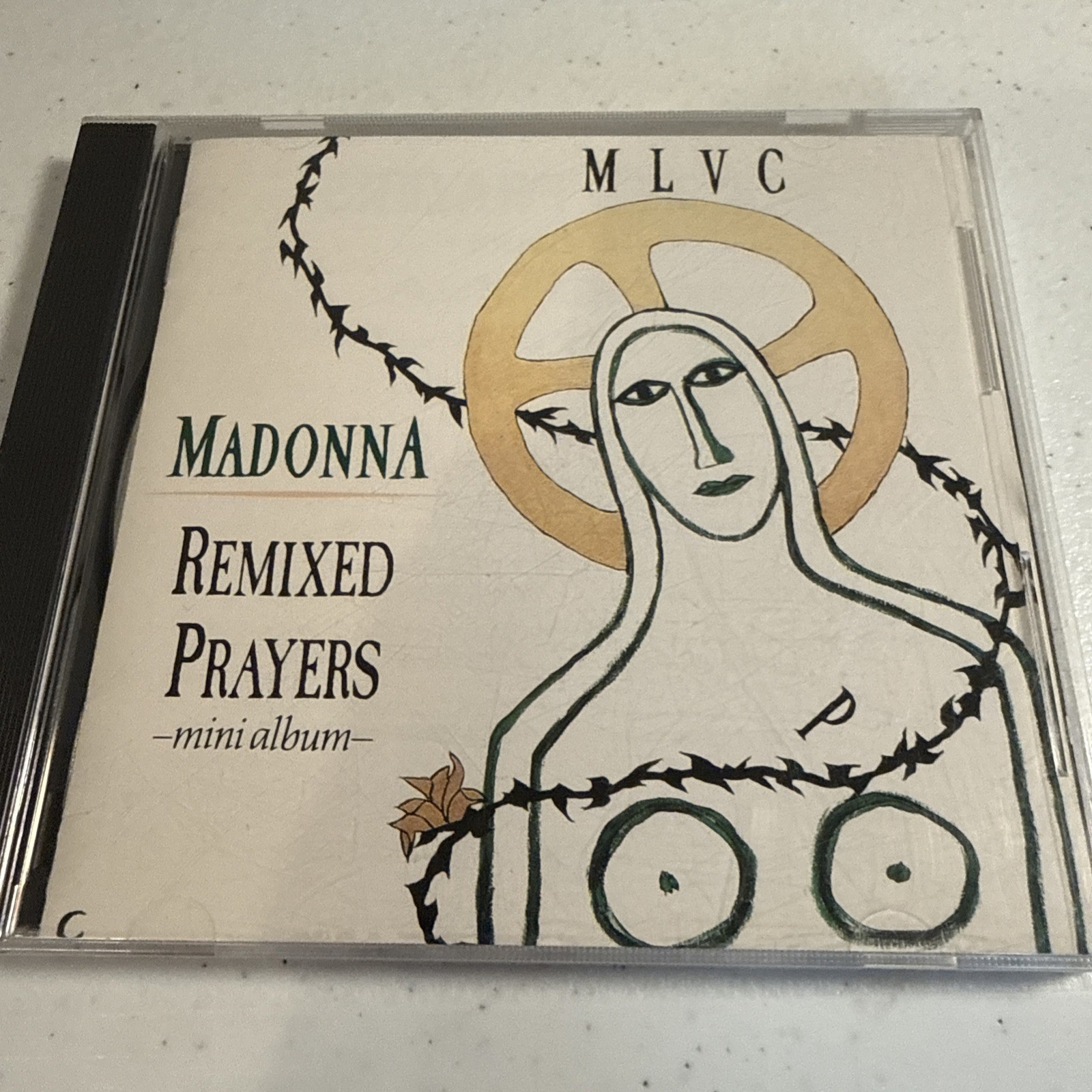 Remixed Prayers by Madonna (CD, 1989, Sire) Made In Japan