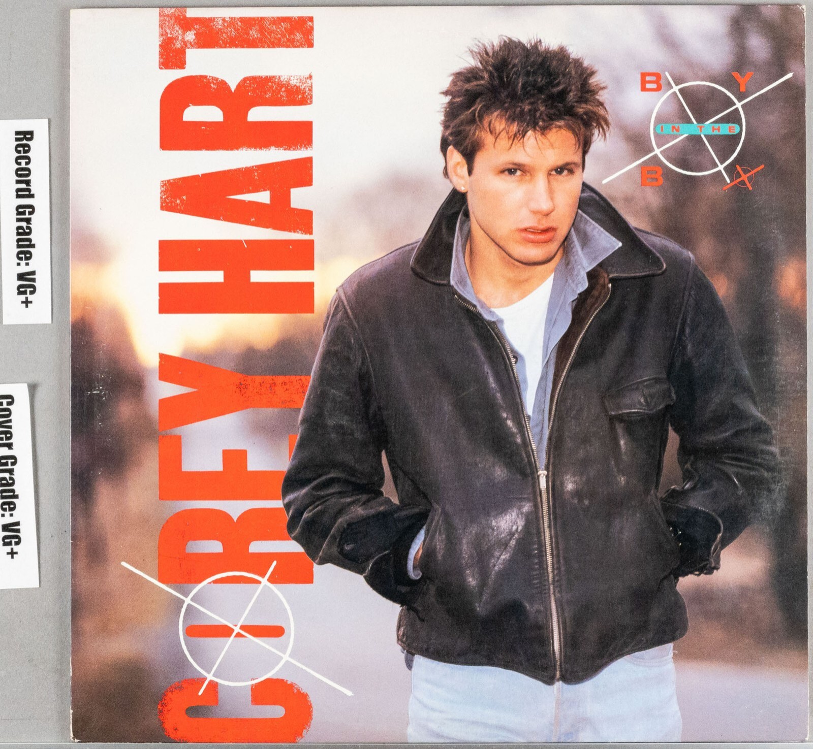 COREY HART Boy in the Box 1985 LP Vinyl Record Album : VG+/VG+ ST-17181