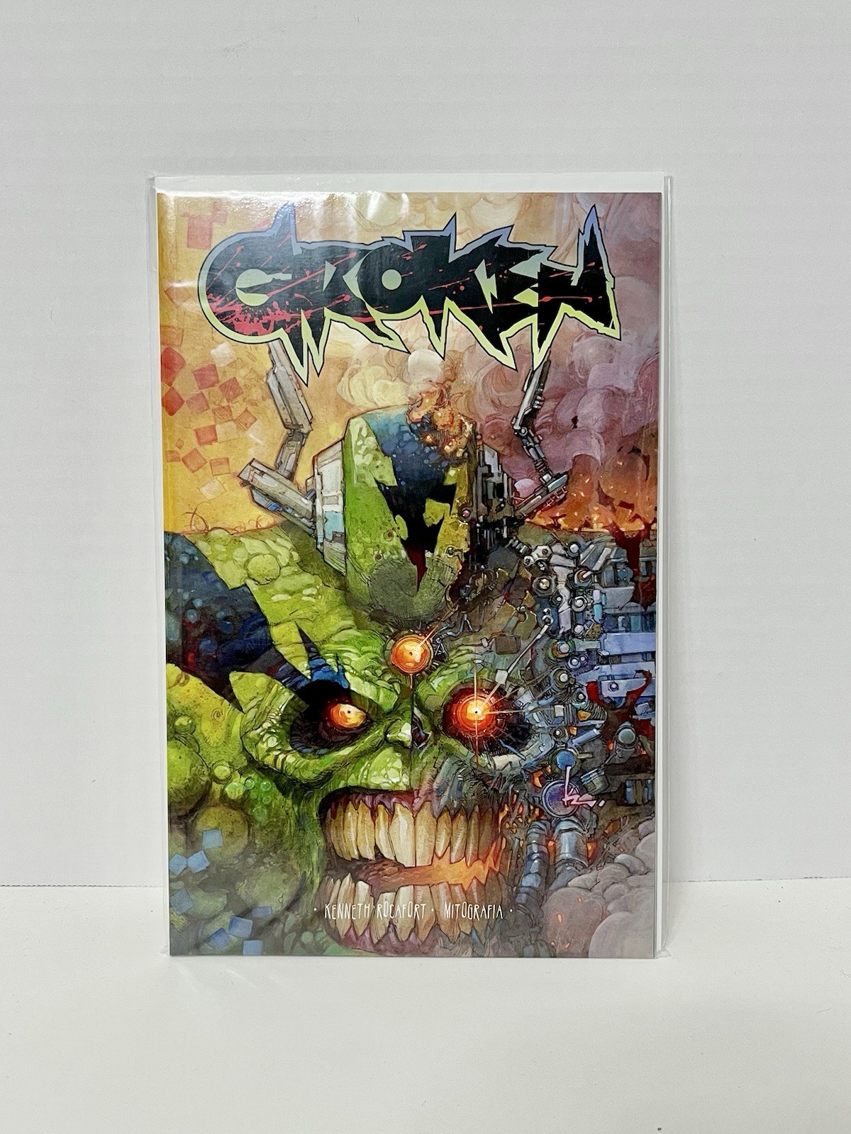 Groken Book 2 Copertine B Graphic Novel Kenneth Rocafort Mitografia Nuovo