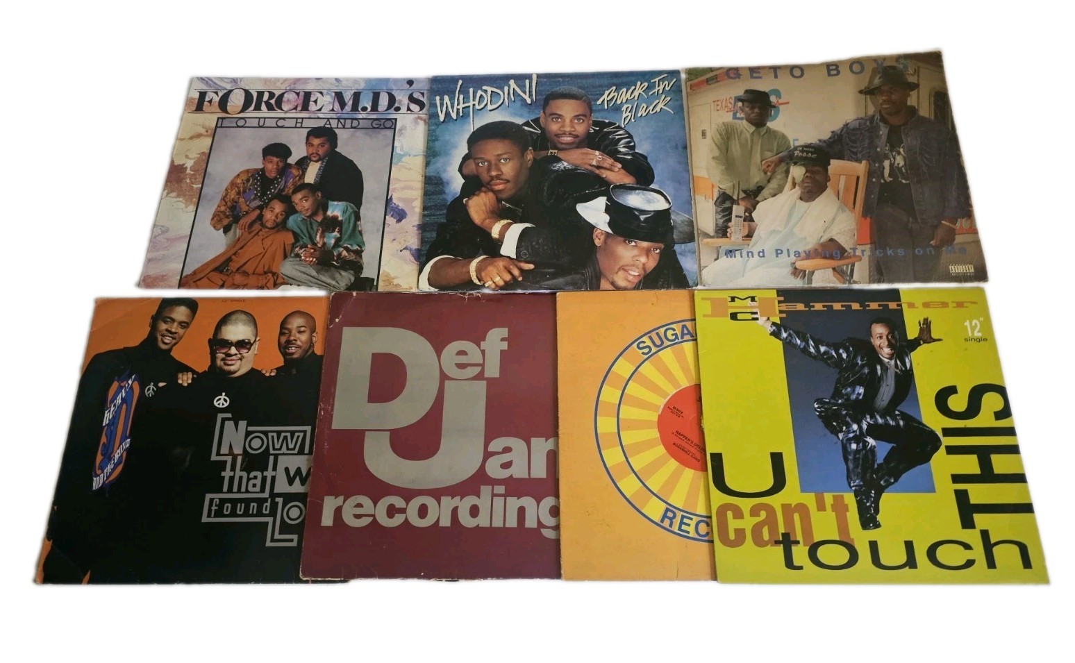 12" Cover Vinyl Records Decoration Crafts Whodini Heavy D 90s Hip Hop Rap