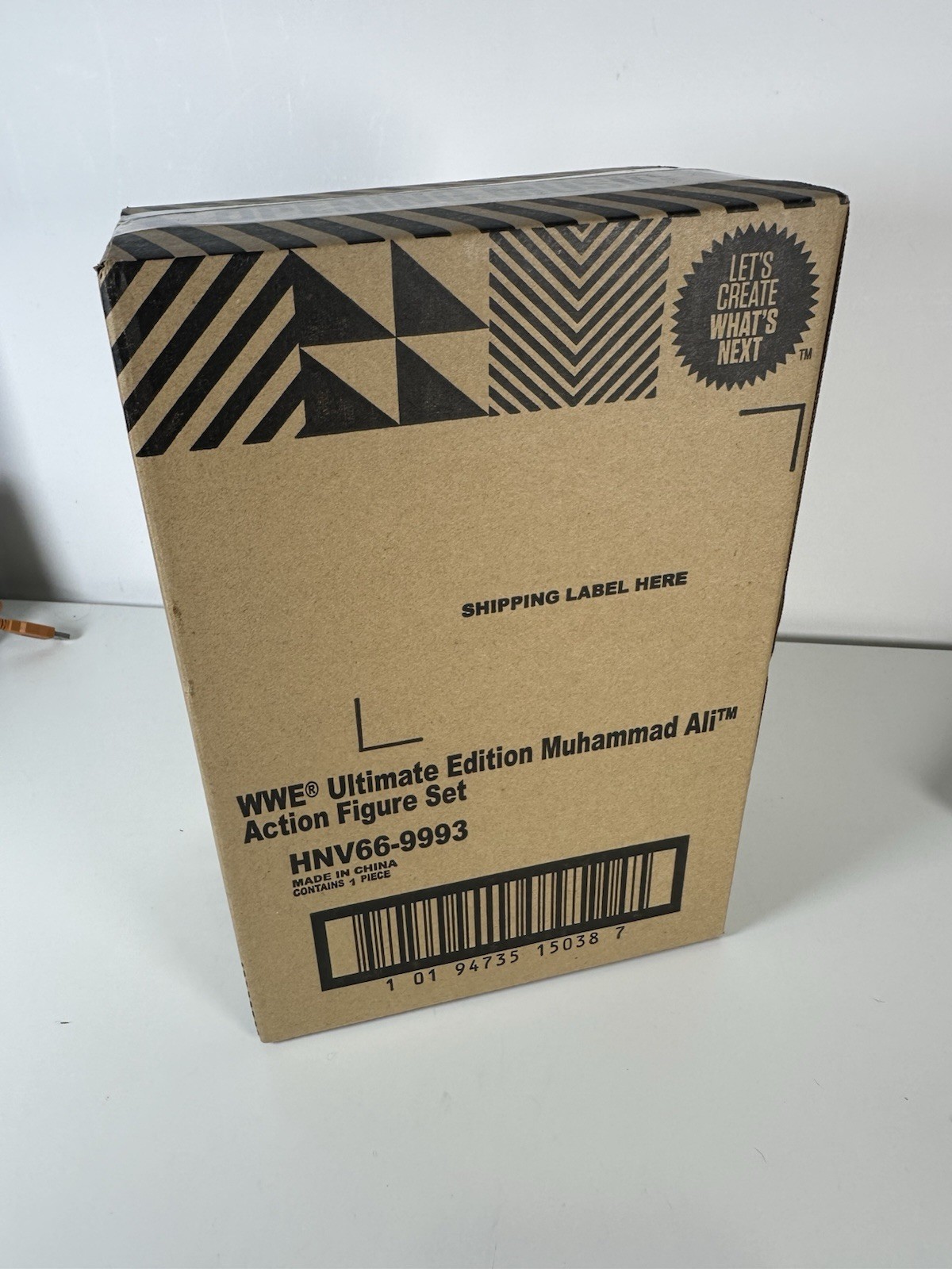 WWE Mattel SDCC Ultimate Edition Muhammad Ali Figure Set BNIB MINT QYI