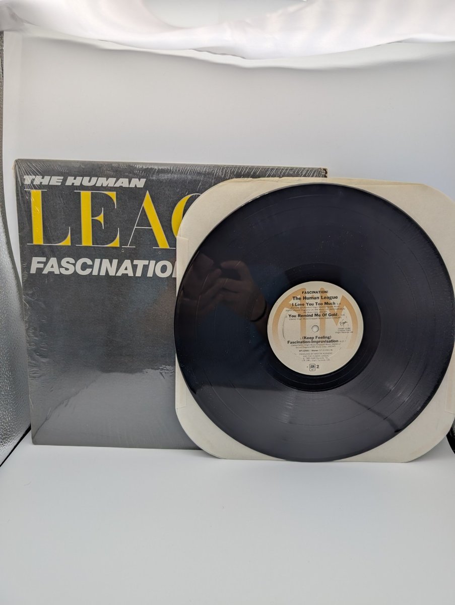 The Human League Fascination! Album Vinyl LP 1983 A&M Records SP-12501