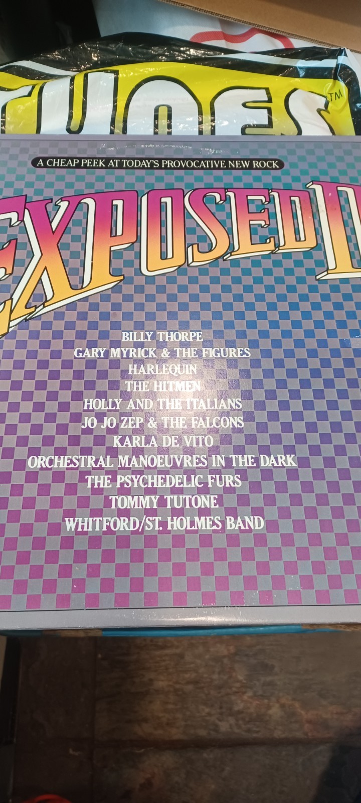 Exposed II A Cheap Peek Provocative New Rock 1981 LP OMD Thorpe Psychedelic Furs