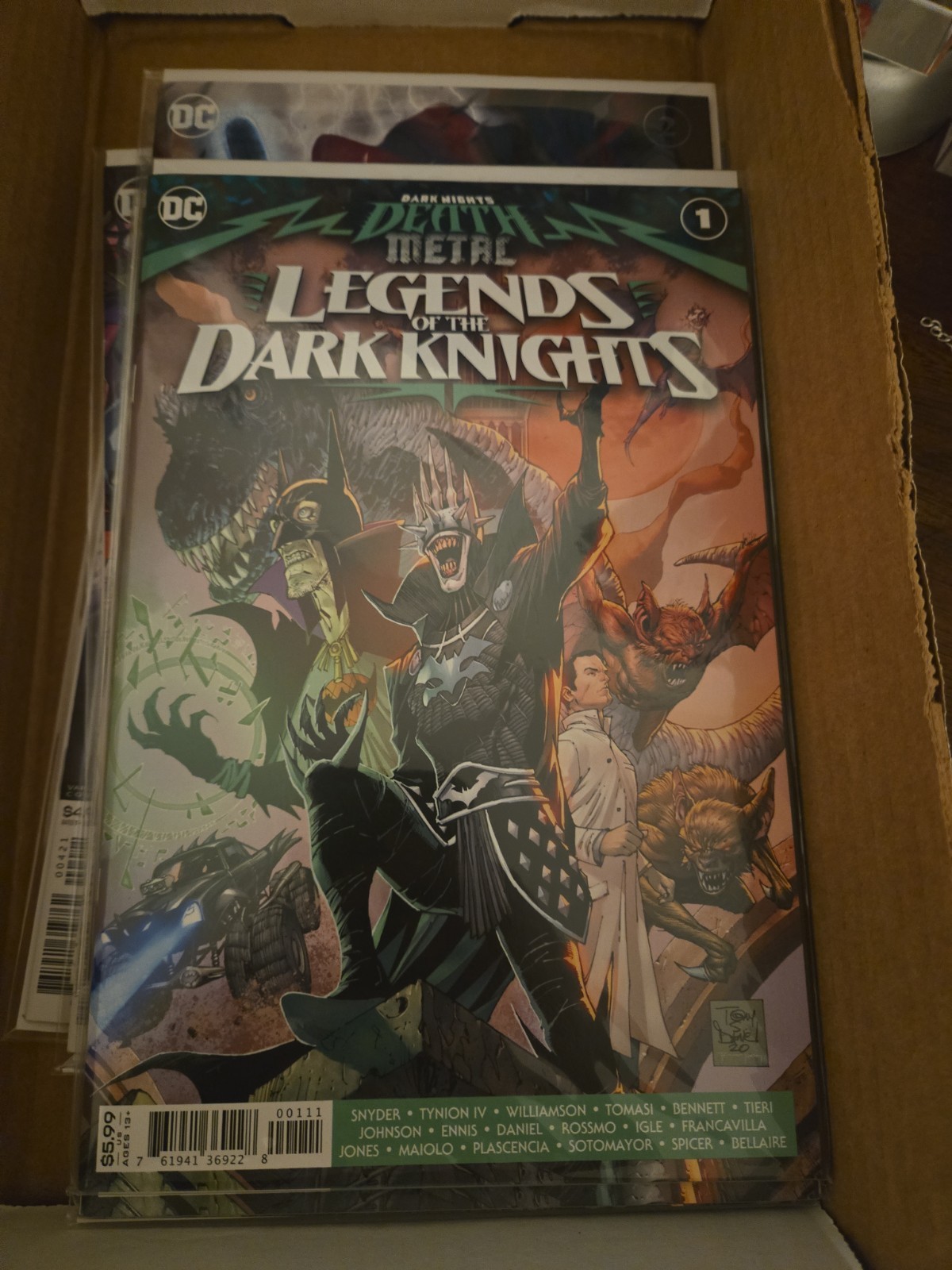 Legends of the Dark Knight Dark Nights Death Metal #1 1st app Robin King NM DC