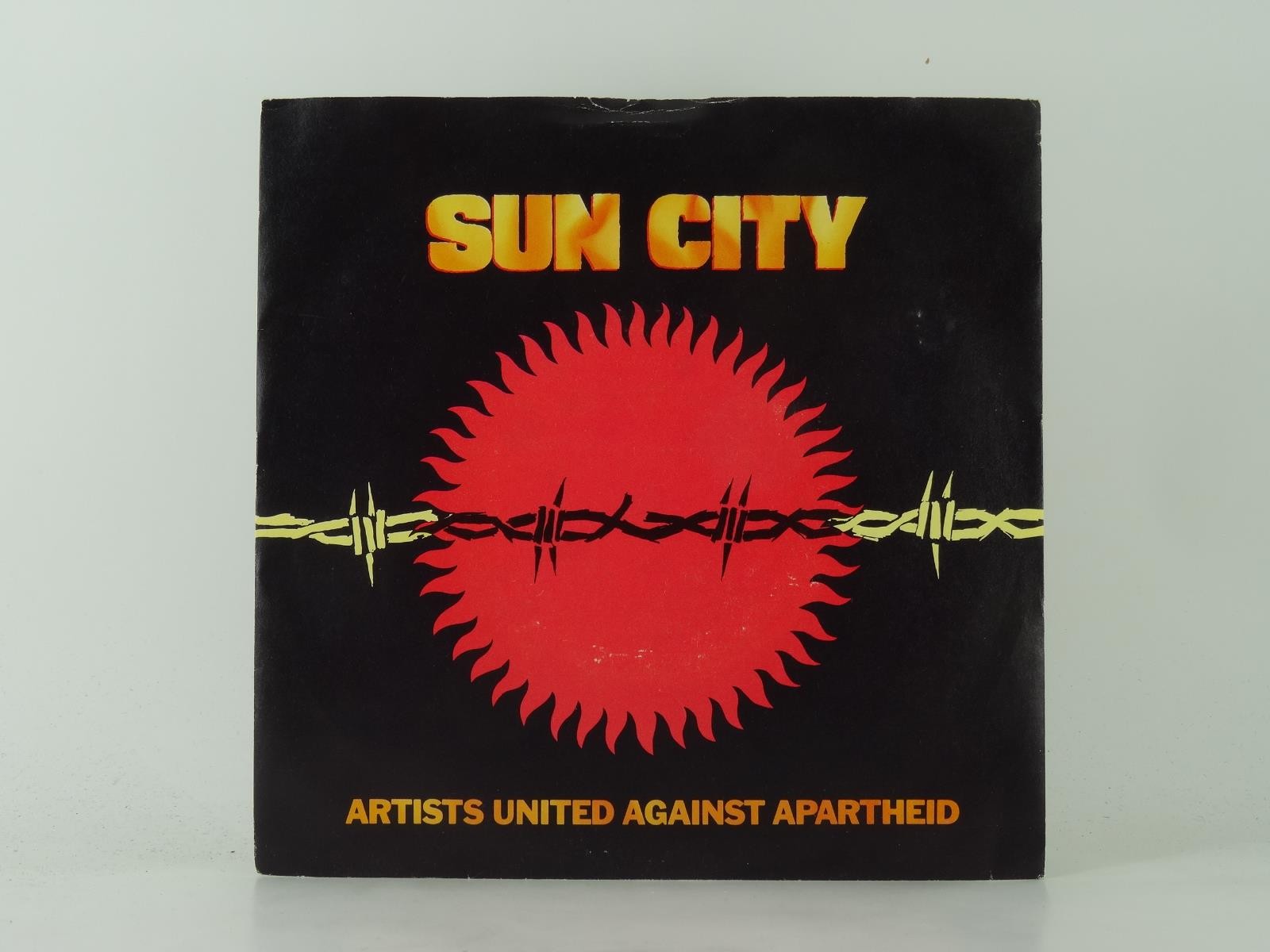 ARTISTS UNITED AGAINST APARTHEID SUN CITY (2) (24) 2 Track 7" Single plus Pictur