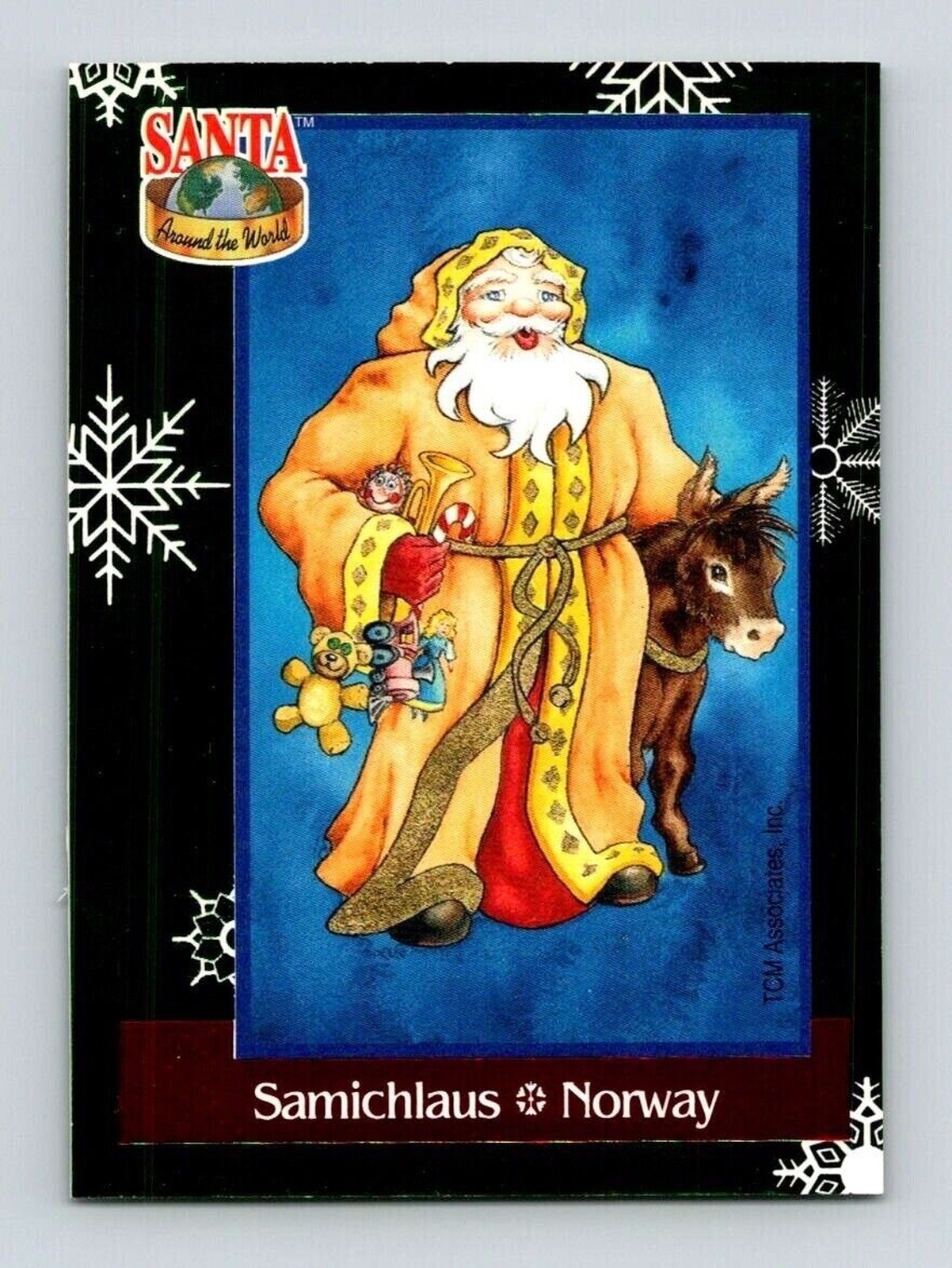 1995 Samichlaus Norway SF3 Santa's Around The World TCM TCG CCG