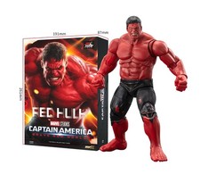ZD TOYS Marvel Legends Modellino Capitan America, Brave New World Red Hulk