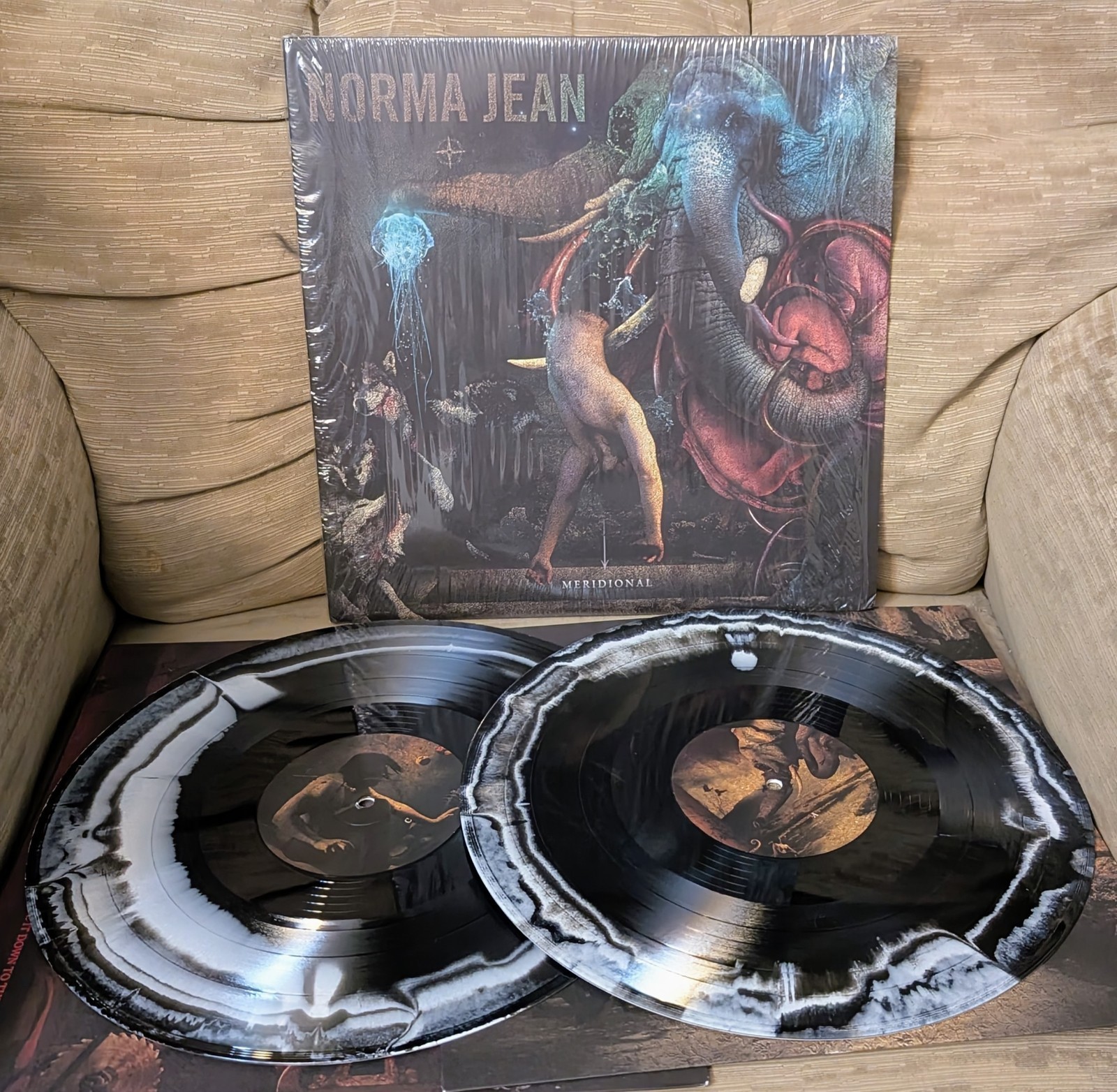 Norma Jean - Meridional BLACK SMASH VINYL*/500*2 BONUS TRACKS*NEW*UNUSED*