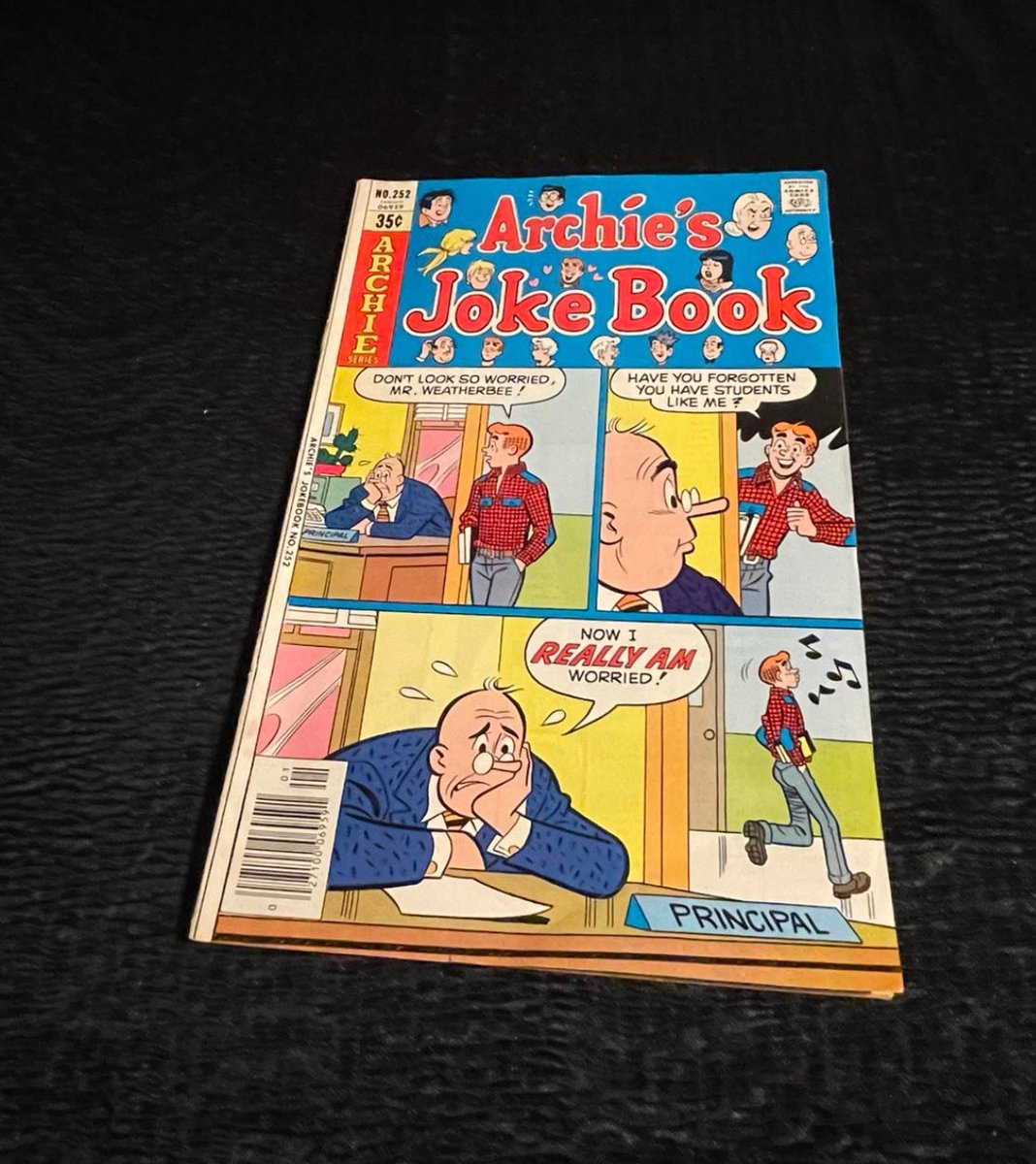 Archie's Joke Book #252 gennaio 1979 fumetti usati Archie Comics vintage