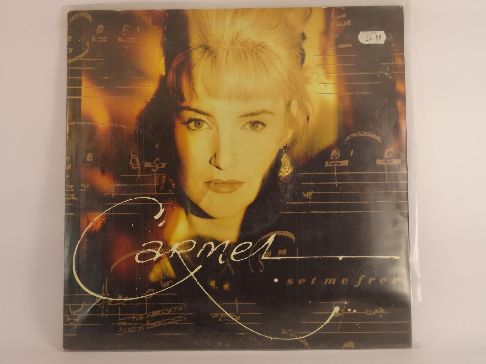 CARMEL (2) SET ME FREE (A) LP LONDON