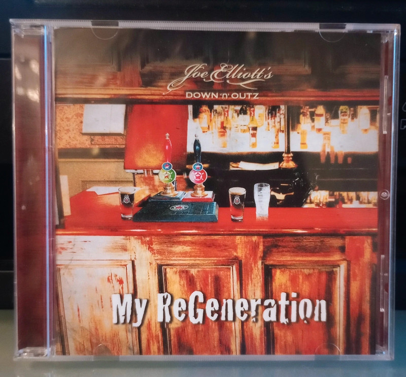 Joe Elliott's Down 'N' Outz (Def Leppard) - My Regeneration - CD Jewel Case (USA 1st Pressing)