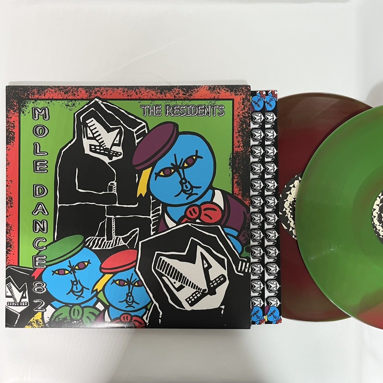 THE RESIDENTS Mole Dance 82 Live In Studio PR-048 2021 Germany Ltd Color 2LP NM