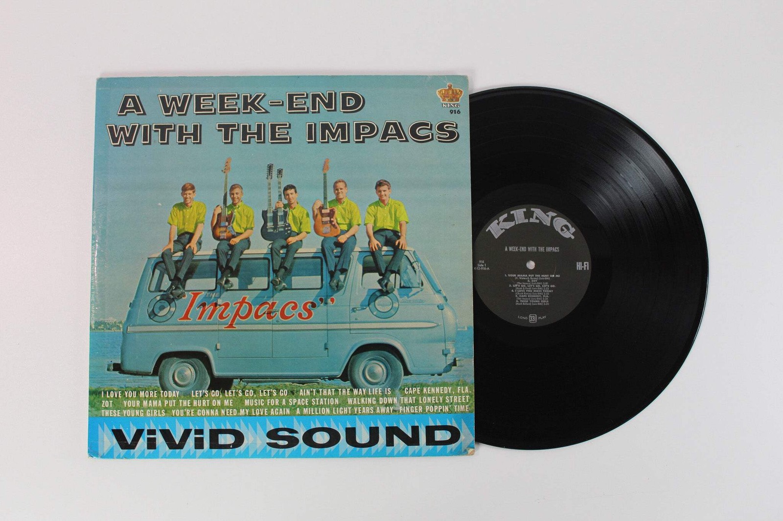 The Impacs - A Week-End With The Impacs on King Records - Mono