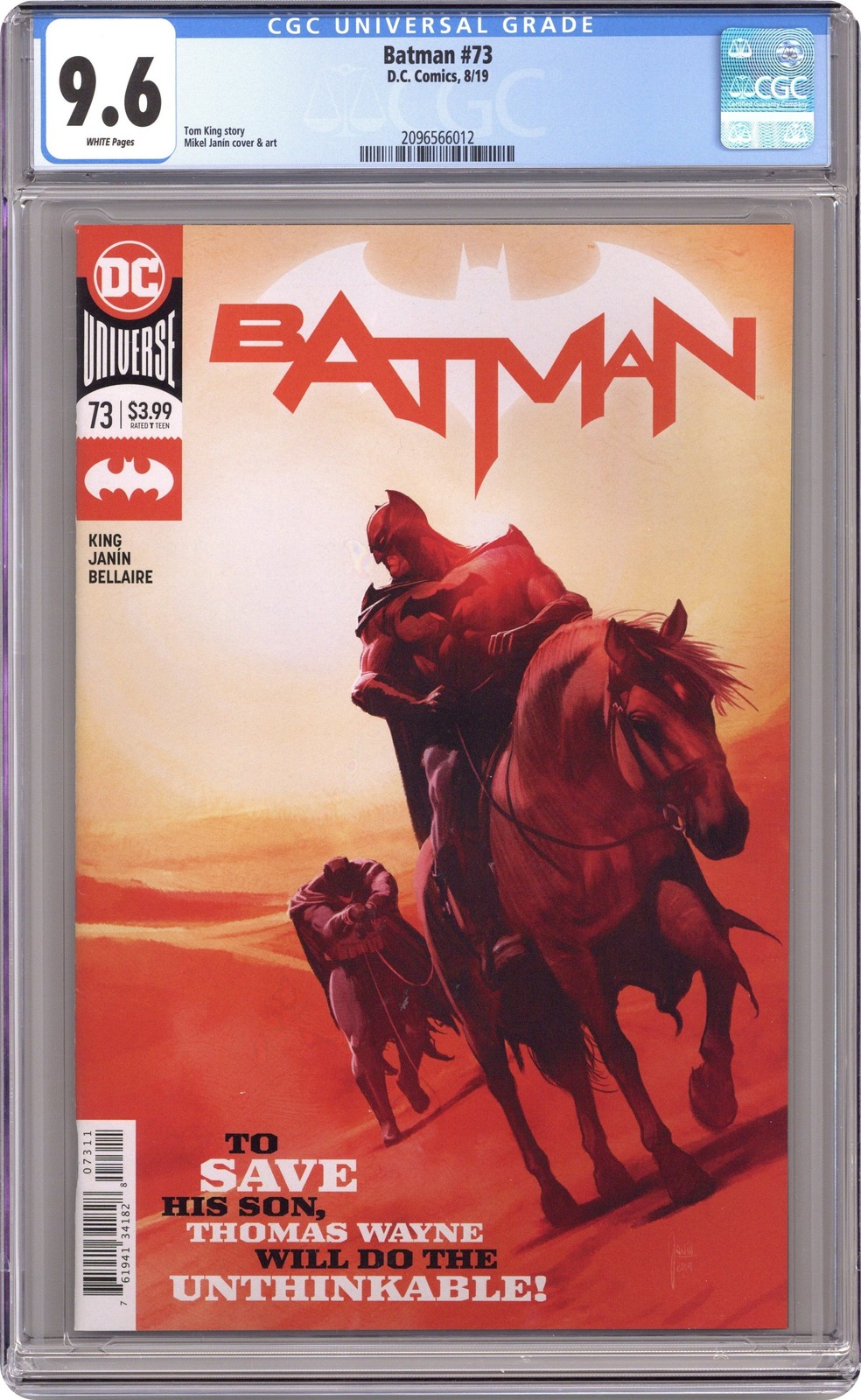 Batman #73A Janin CGC 9.6 2019 2096566012