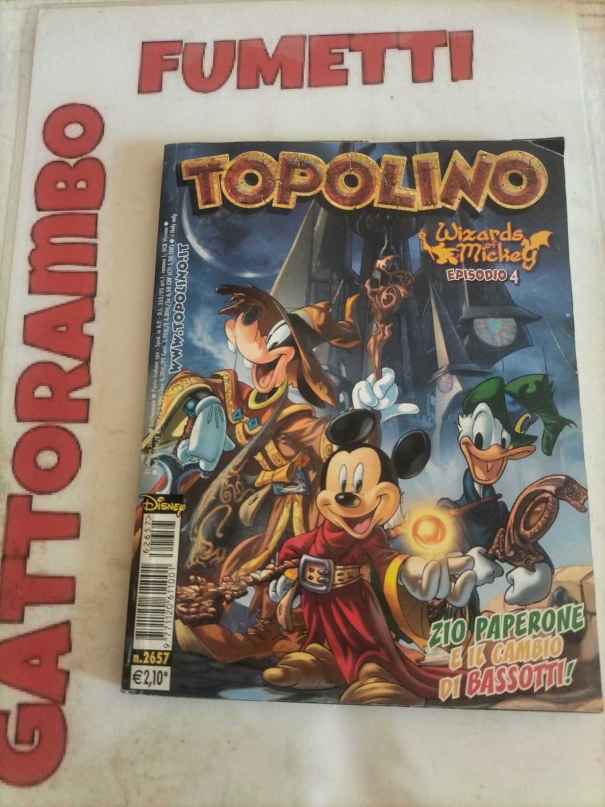 Topolino n.2657 - Disney panini comics buono+