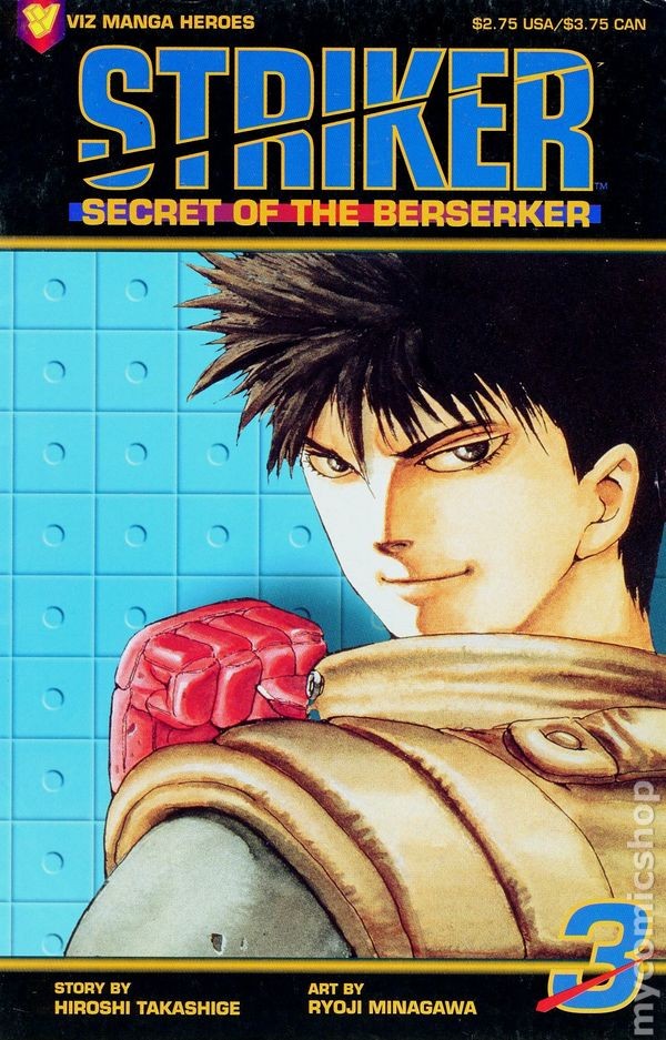 Striker Secret of the Berserker #3 FN 1995 Immagine Stock