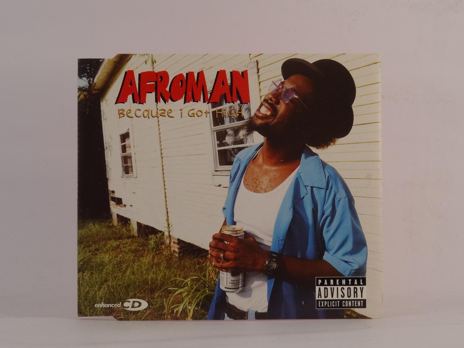 AFROMAN BECAUSE I GOT HIGH (H34) 4 Track CD Single plus Picture Sleeve UNIVERSAL