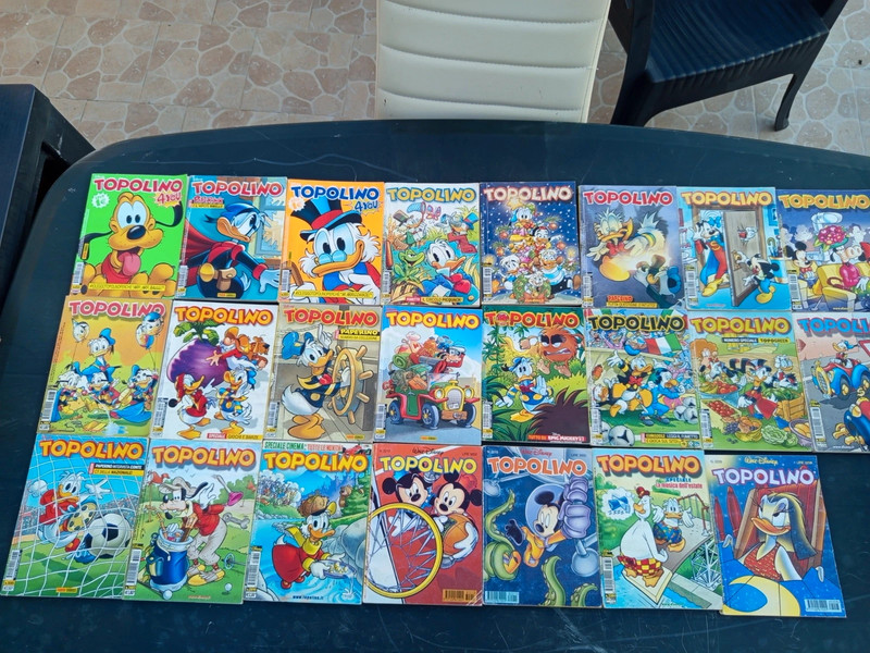 blocco fumetti topolino